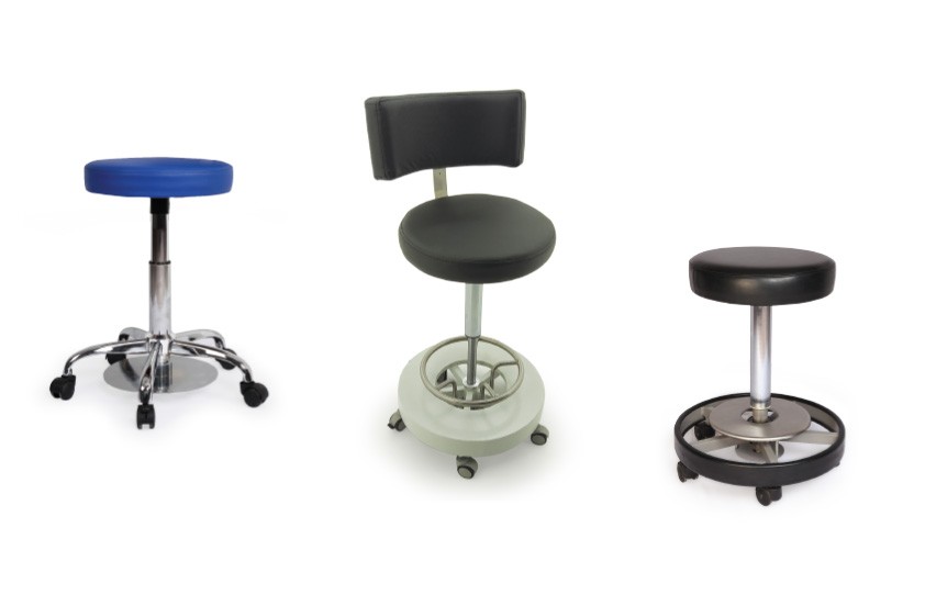 Foot Controlled Surgical Stool  <p>Q.FSS.104 - Q.FSS.104.S - Q.FSS.104.P</p>