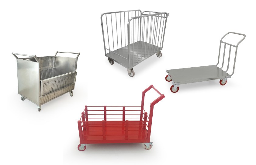 Goods Transfer Trolley <p> W.GTT.102.C - W.GTT.102.O - W.GTT.101 - W.GTT.101.B</p>